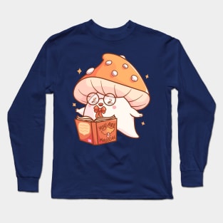 Reading Mushroom Long Sleeve T-Shirt